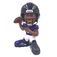 Thumbnail for Lamar Jackson Baltimore Ravens Showstomperz 4.5 inch Bobblehead NFL