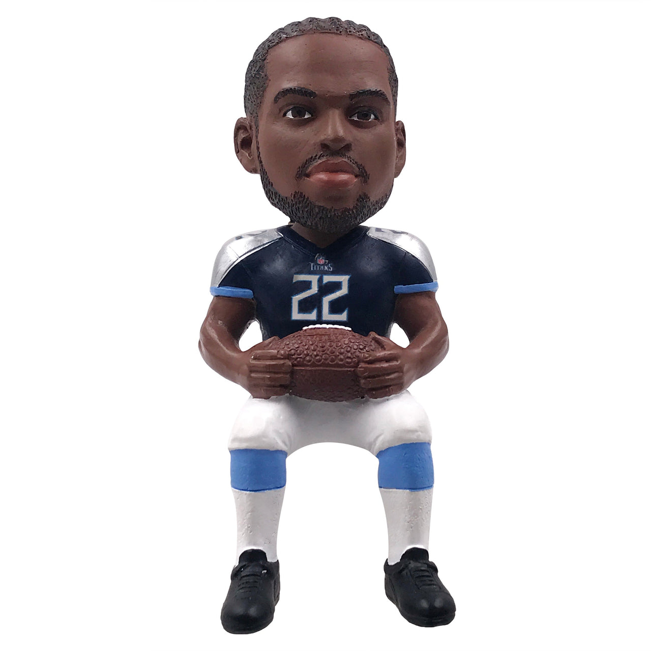 Derrick Henry Tennessee Titans Benchwarmerz Sitting Mini Bobblehead NFL