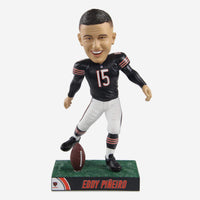 Thumbnail for Eddy Pineiro Chicago Bears Side Kicks Kicker Series Bobblehead NFL