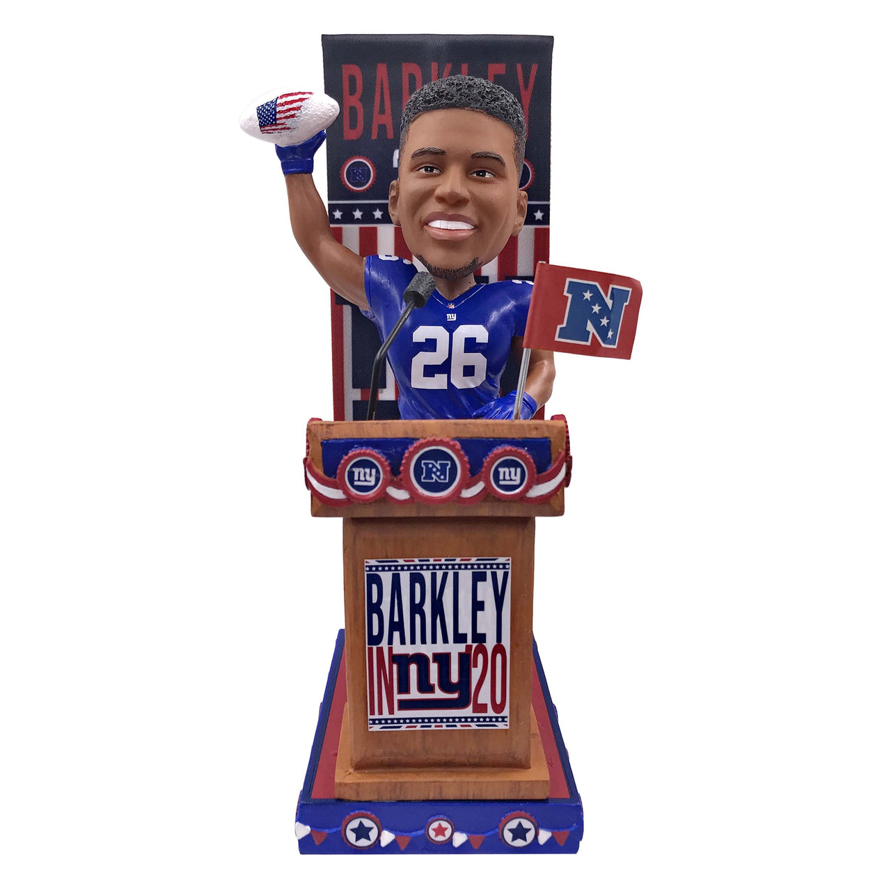 Saquon Barkley New York Giants Swing Vote Series Bobblehead NFL