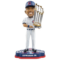 Thumbnail for Carl Edwards Jr. Chicago Cubs 2016 World Series champions Bobblehead MLB