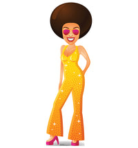 Thumbnail for Life-size Cartoon Disco Dancer Cardboard Cutout