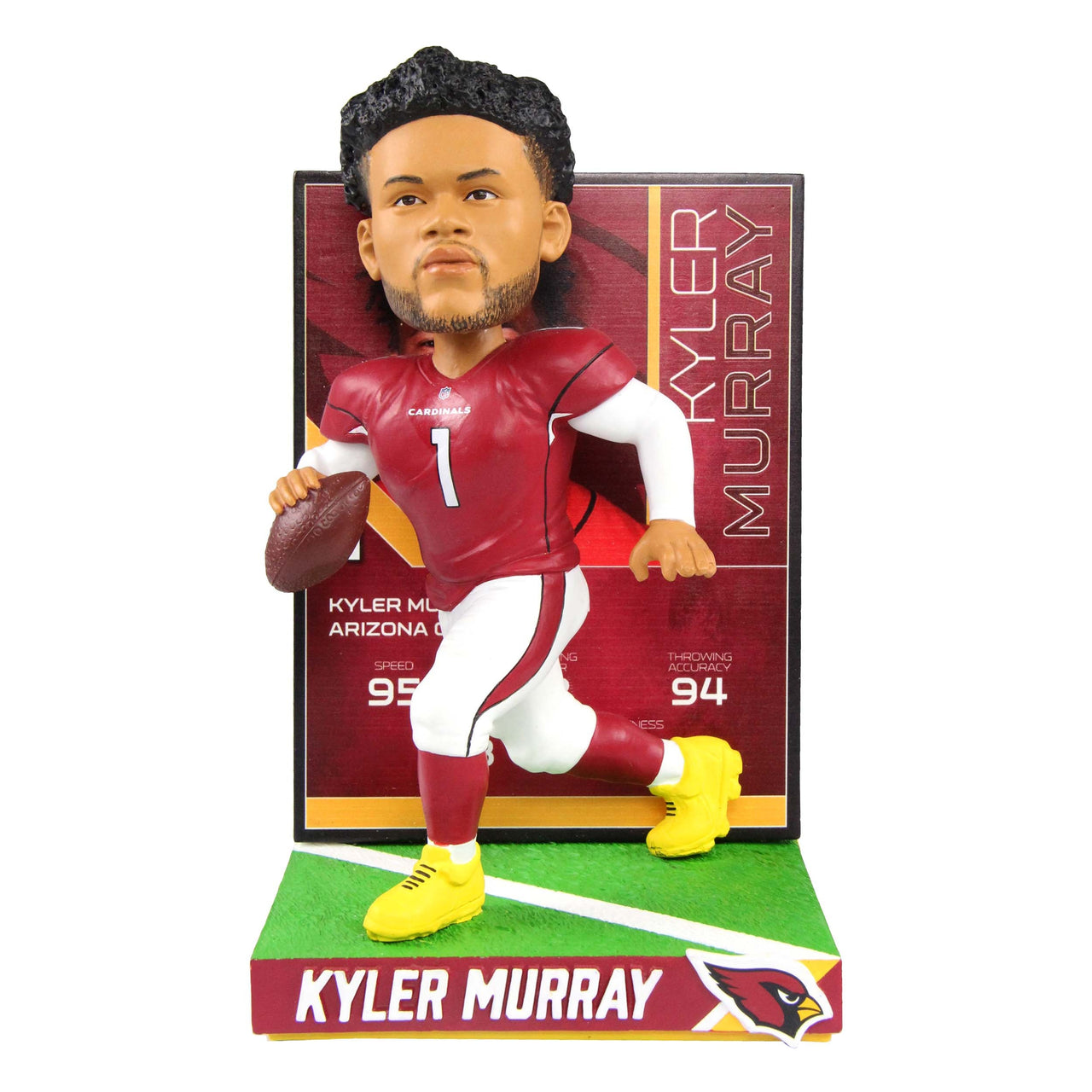 Kyler Murray Arizona Cardinals Ratings Card Bobblehead NFL