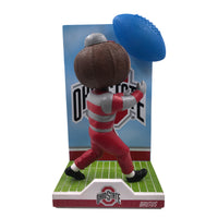 Thumbnail for Brutus Buckeye Ohio State Buckeyes Light Up Back Plate Bobblehead NCAA College