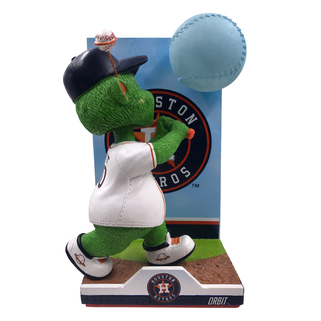 Orbit Houston Astros Light Up Ball Bobblehead MLB Baseball