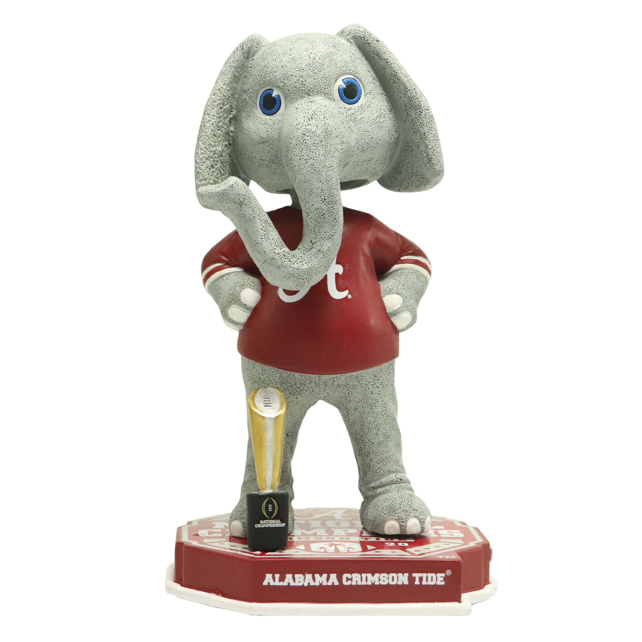 Big Al Alabama Crimson Tide 2020 National Champs Bobblehead NCAA