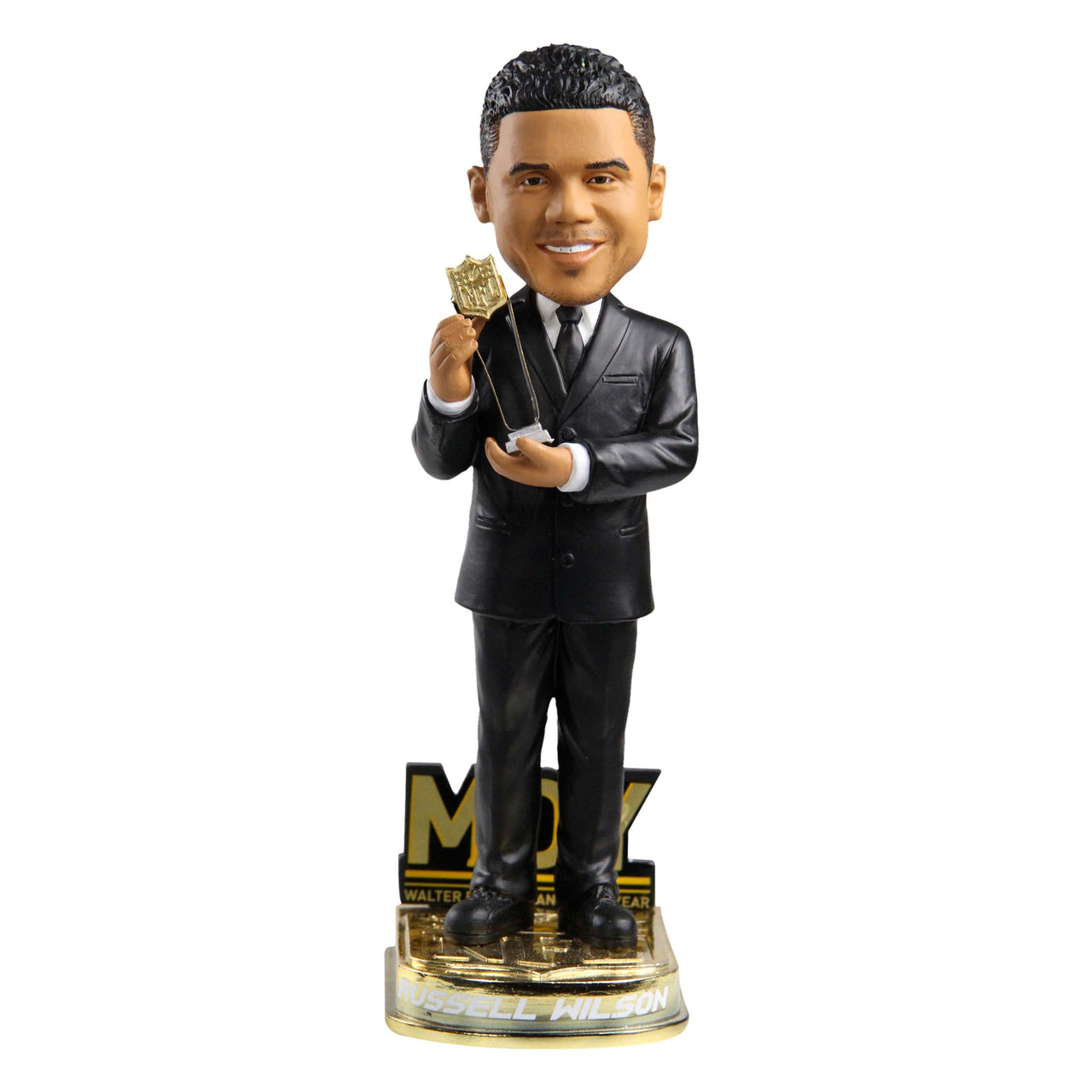 Russell Wilson Seattle Seahawks Man Of The Year Bobblehead NFL