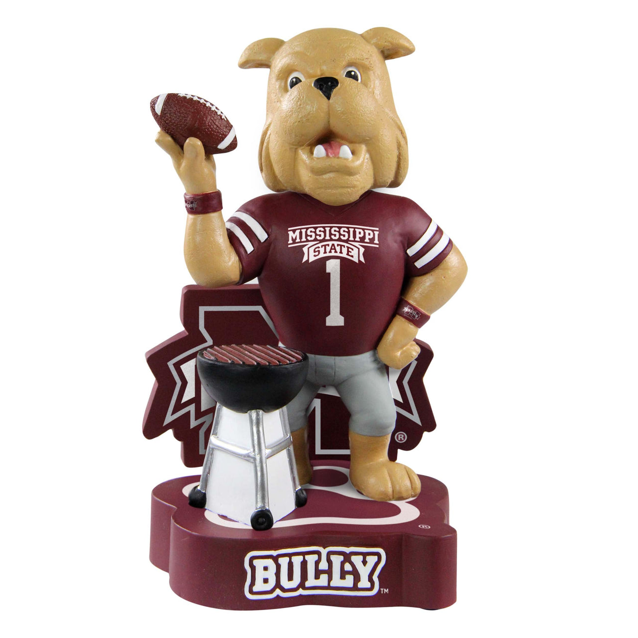Bully Mississippi State Bulldogs Grilling Bobblehead NCAA