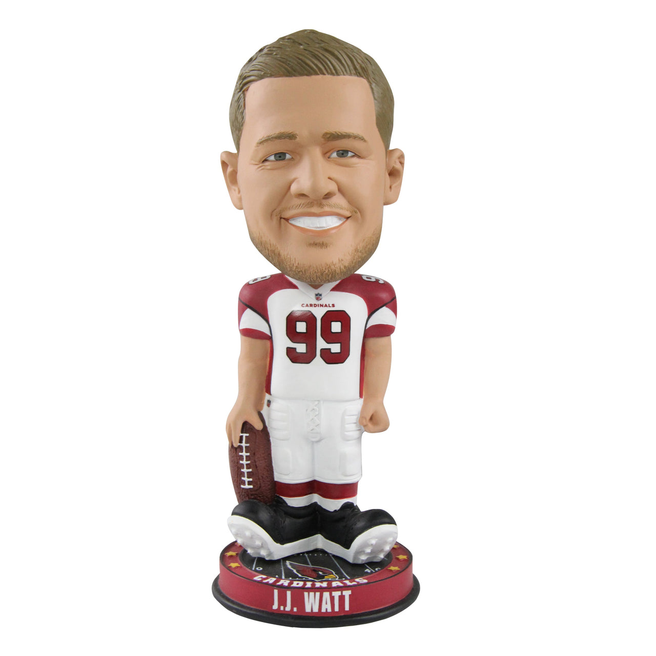 J.J. Watt Arizona Cardinals Knucklehead Bobblehead NFL
