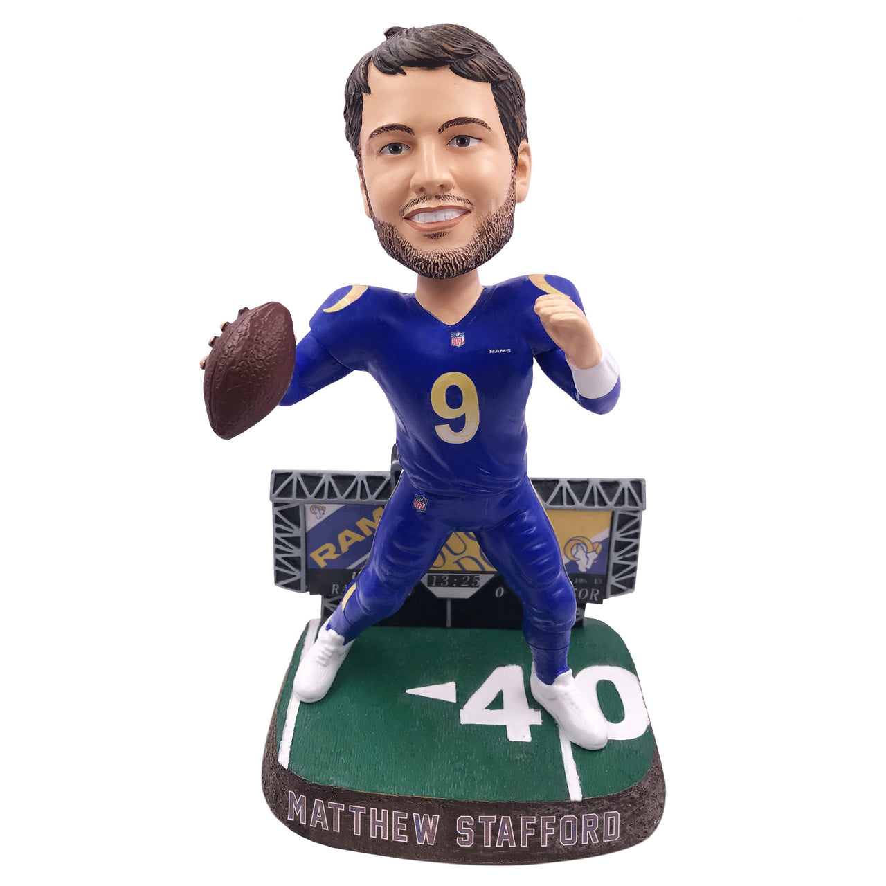 Matthew Stafford Los Angeles Rams Scoreboard Bobblehead NFL