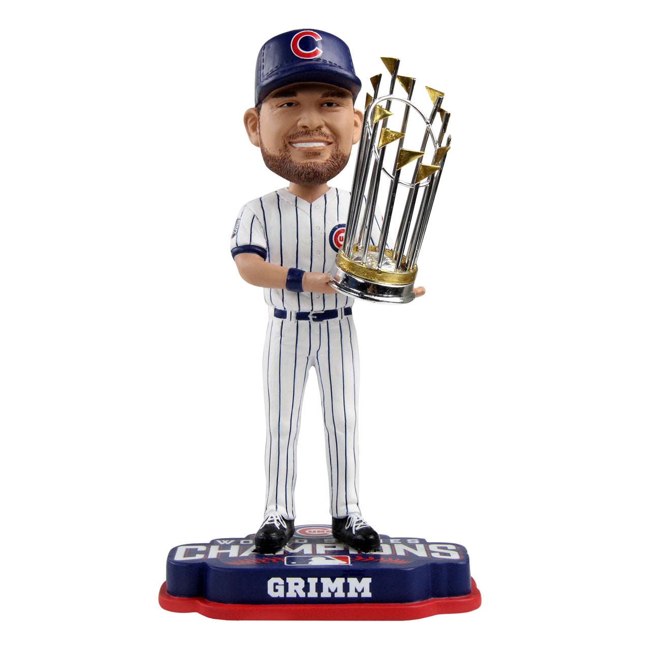 Justin Grimm Chicago Cubs 2016 World Series Champions Bobblehead MLB