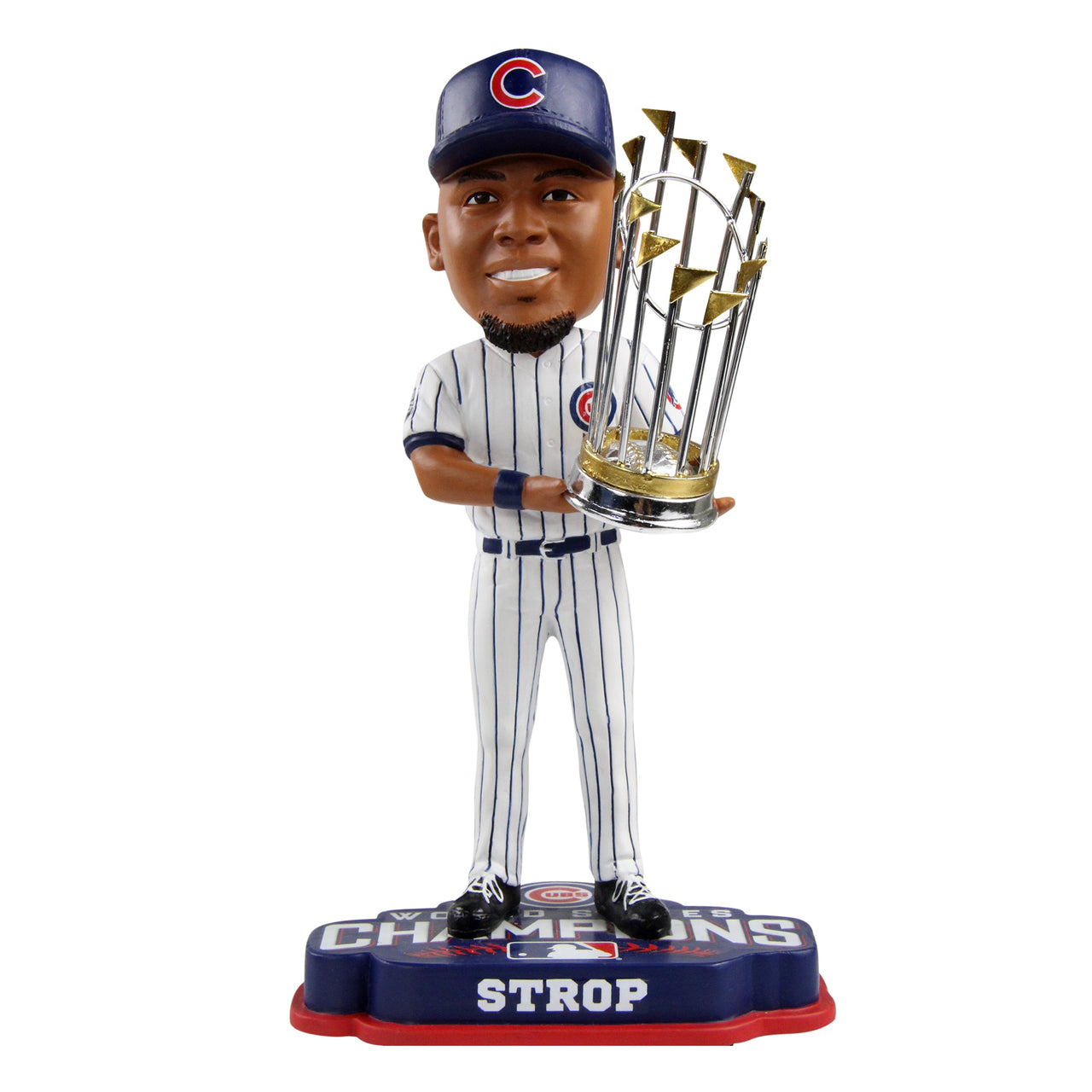 Pedro Strop Chicago Cubs 2016 World Series Champions Bobblehead MLB