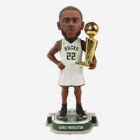 Thumbnail for Khris Middleton Milwaukee Bucks 2021 NBA Champions Bobblehead NBA