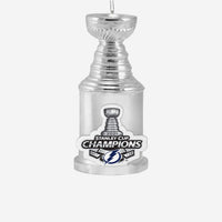 Thumbnail for Tampa Bay Lightning Stanley Cup Champions Trophy Ornament Ornament NHL
