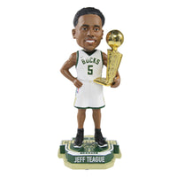 Thumbnail for Jeff Teague Milwaukee Bucks 2021 NBA Champions Bobblehead NBA