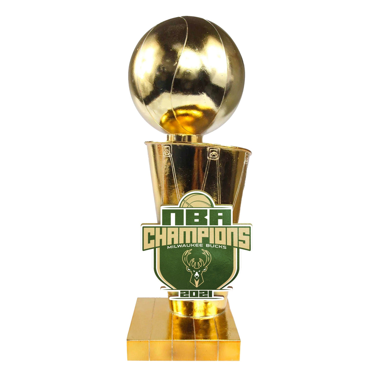 Milwaukee Bucks 2021 NBA Champions Replica Trophy NBA
