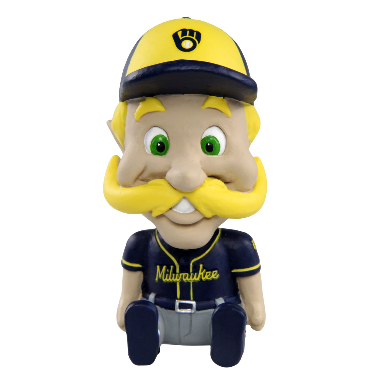 Bernie Brewer Milwaukee Brewers Mini Baby Bro Bobblehead MLB