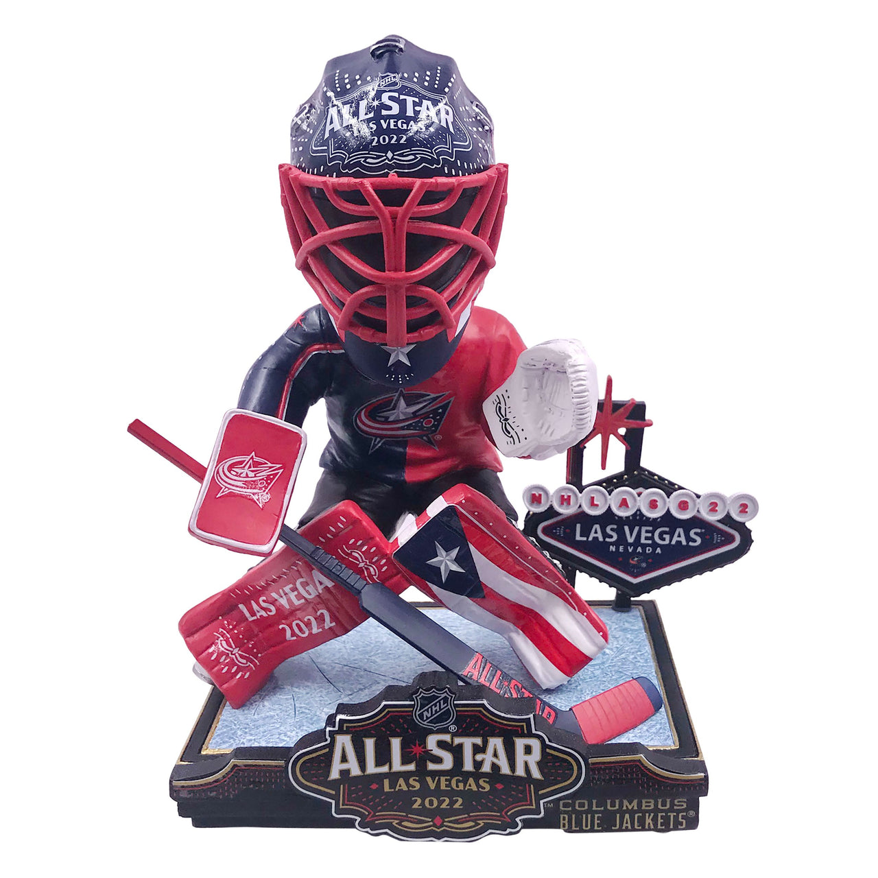 Columbus Blue Jackets All-Star Bobbles On Parade Bobblehead NHL Hockey