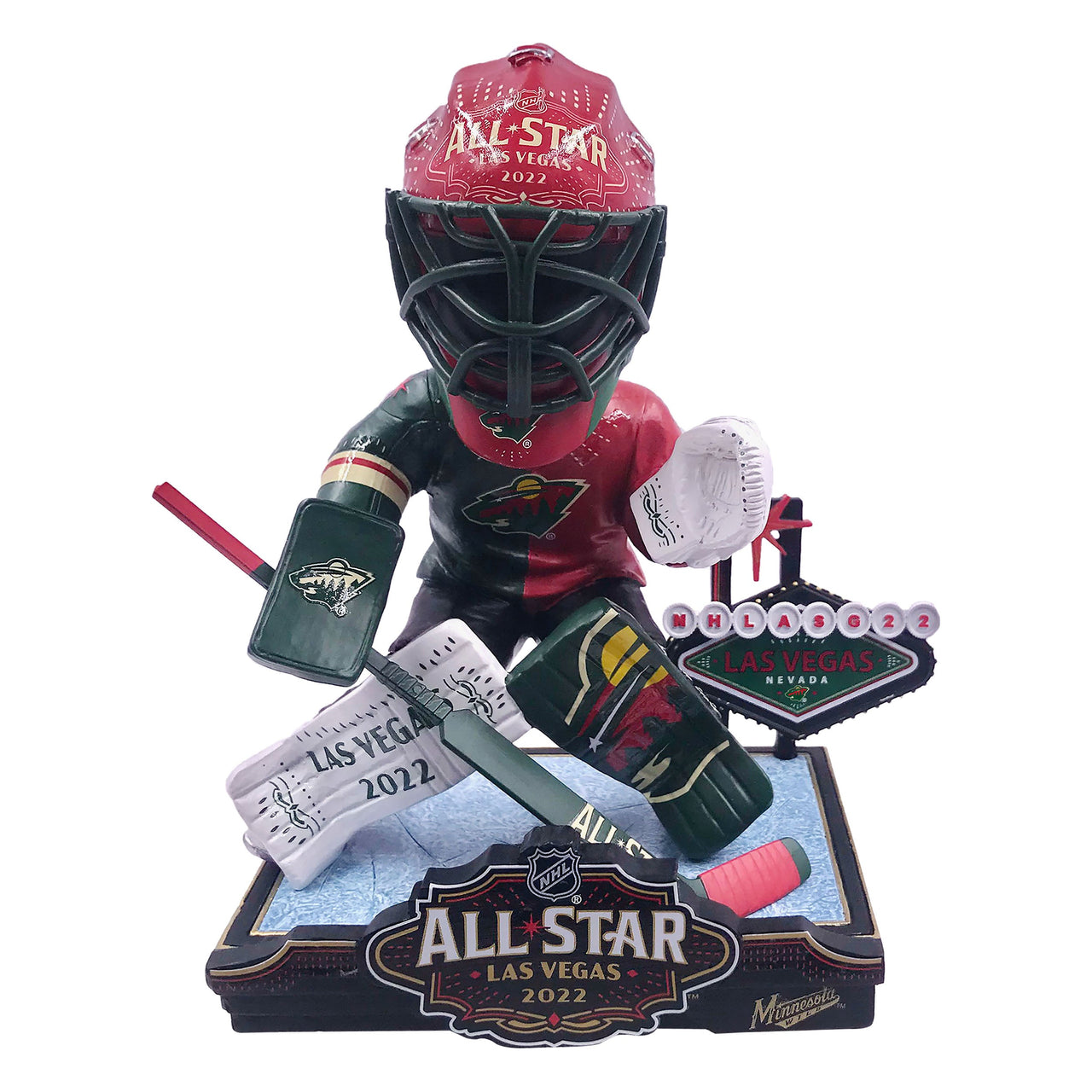 Minnesota Wild All-Star Bobbles On Parade Bobblehead NHL Hockey