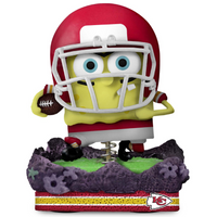 Thumbnail for SpongeBob Squarepants Kansas City Chiefs Gridiron Great Bobblehead NFL