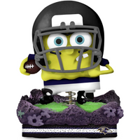 Thumbnail for SpongeBob Squarepants Baltimore Ravens Gridiron Great Bobblehead NFL