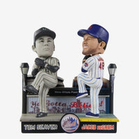 Thumbnail for Tom Seaver & Jacob deGrom New York Mets Then And Now Bobblehead MLB Baseball