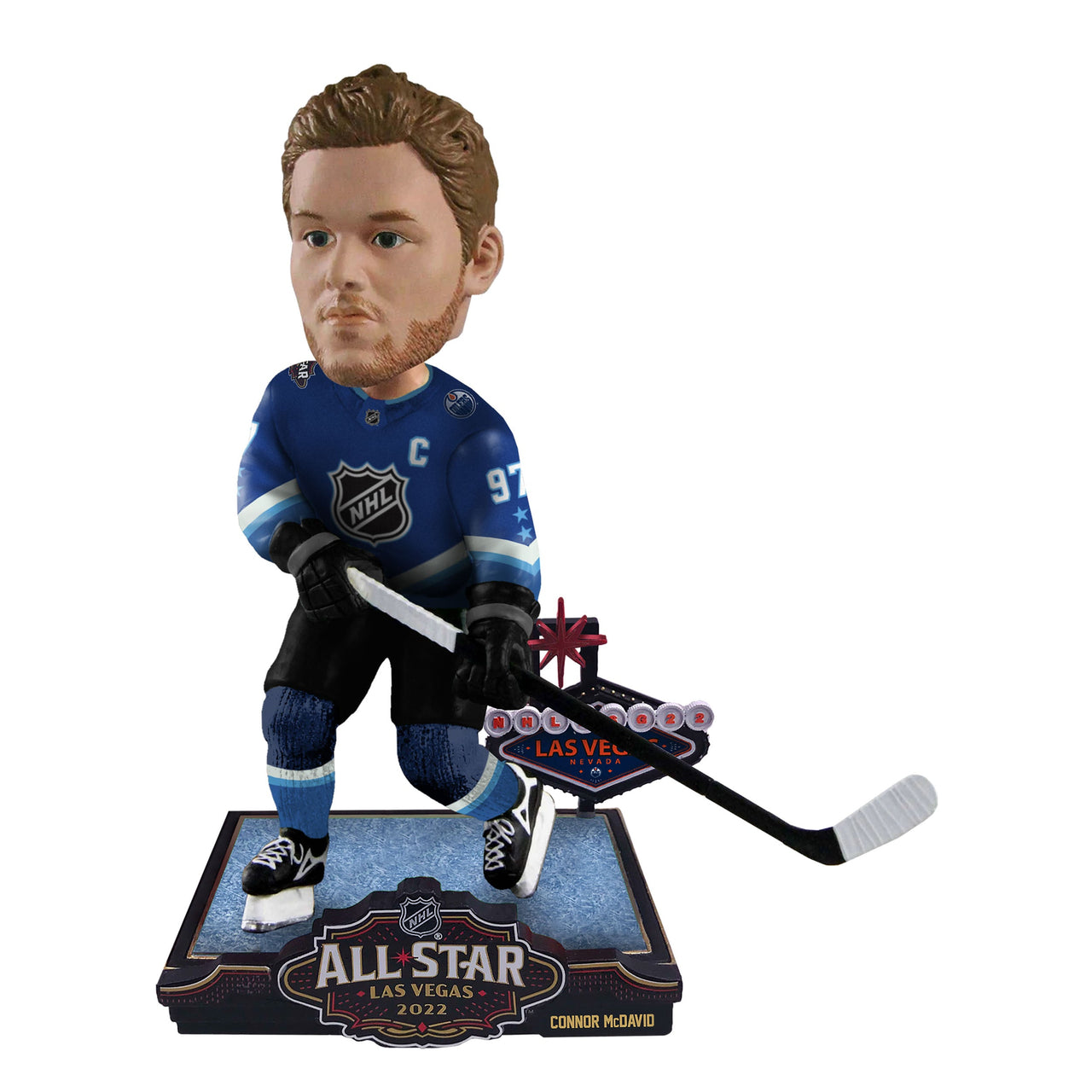 Connor McDavid Edmonton Oilers 2022 NHL All-Star Game Bobblehead NHL