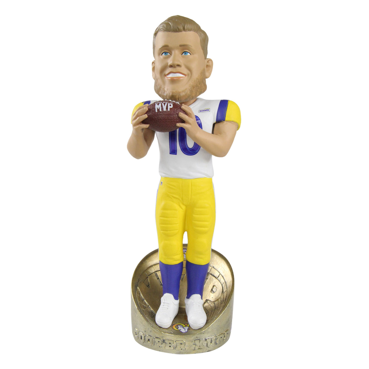 Cooper Kupp Los Angeles Rams Super Bowl LVI Champions MVP Bobblehead NFL Football