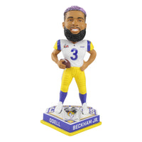 Thumbnail for Odell Beckham Jr. Los Angeles Rams Super Bowl LVI Champions Bobblehead NFL Football
