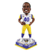 Thumbnail for Von Miller Los Angeles Rams Super Bowl LVI Champions Bobblehead NFL Football
