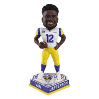 Thumbnail for Van Jefferson Los Angeles Rams Super Bowl LVI Champions Bobblehead NFL Football