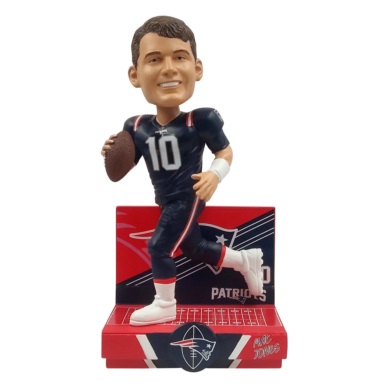 Mac Jones New England Patriots Highlight Series Bobblehead NFL Football
