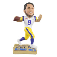 Thumbnail for Matthew Stafford Los Angeles Rams Super Bowl LVI Champions Newspaper Bobblehead