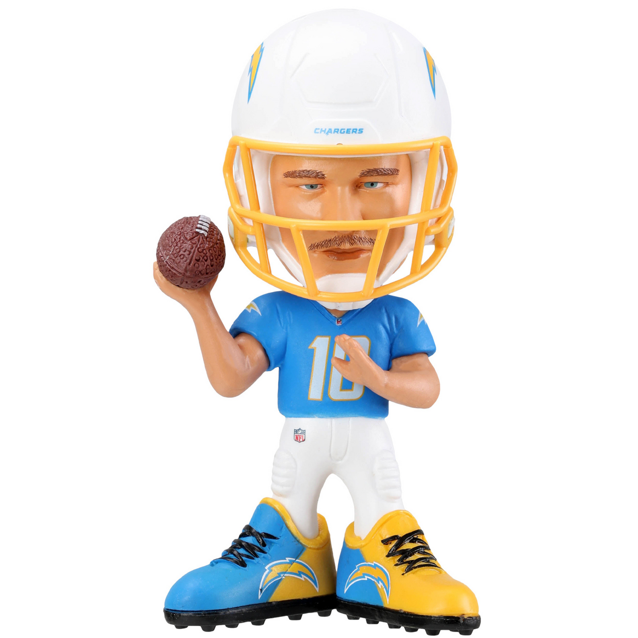 Justin Herbert Los Angeles Chargers Vinyl Showstomperz 4.5 inch Bobblehead NFL