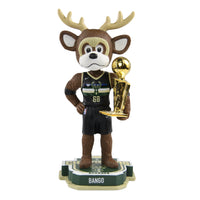 Thumbnail for Bango Milwaukee Bucks 2021 NBA Champions Black Jersey Bobblehead NBA