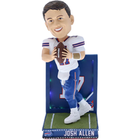 Thumbnail for Josh Allen Buffalo Bills Light Up Back Plate Bobblehead NFL Football