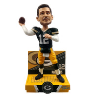 Thumbnail for Aaron Rodgers Green Bay Packers Highlight Series Bobblehead NFL Football