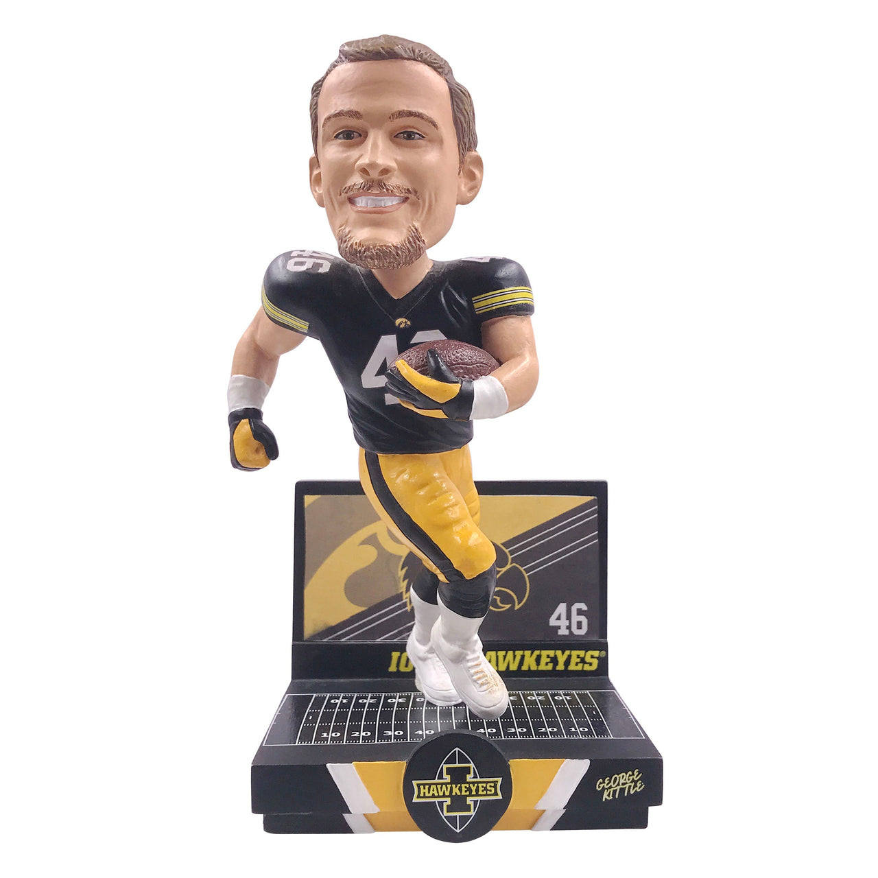 George Kittle Iowa Hawkeyes Highlight Series Bobblehead NCAA College
