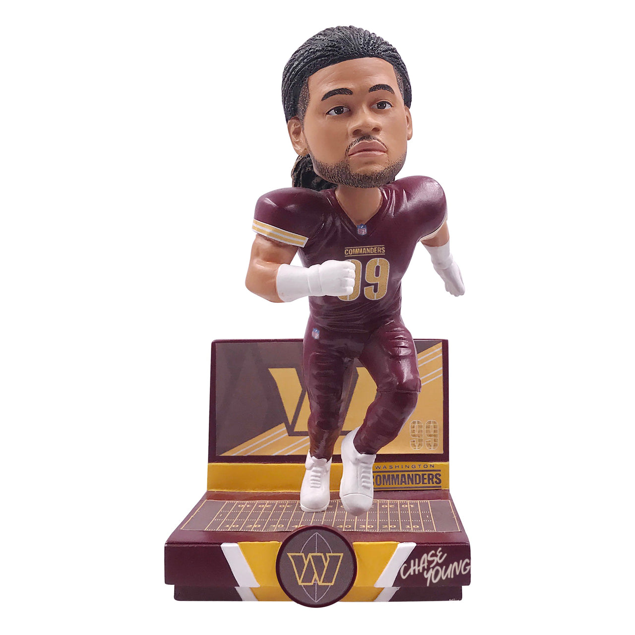 Chase Young Washington Commanders Highlight Series Bobblehead NFL Football