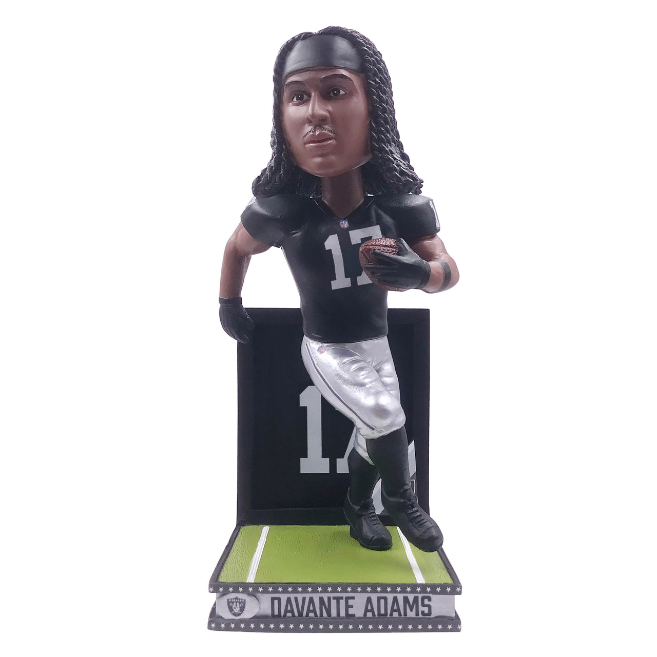 Davante Adams Las Vegas Raiders Light Up Back Plate Bobblehead NFL Football