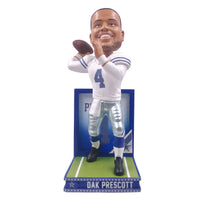 Thumbnail for Dak Prescott Dallas Cowboys Light Up Back Plate Bobblehead NFL Football