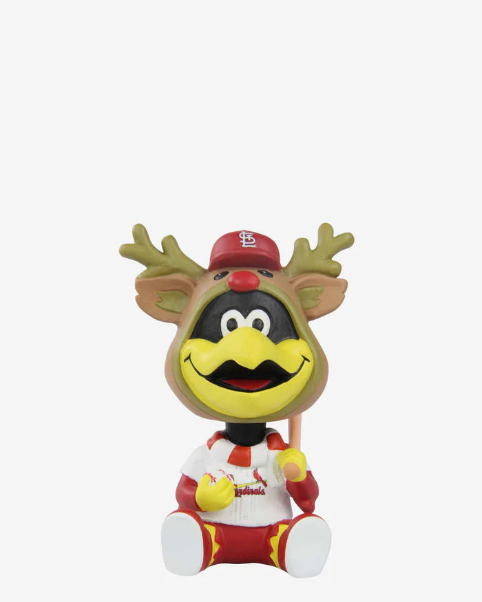 Fredbird St. Louis Cardinals Christmas Bobble Bro Bobblehead MLB Baseball