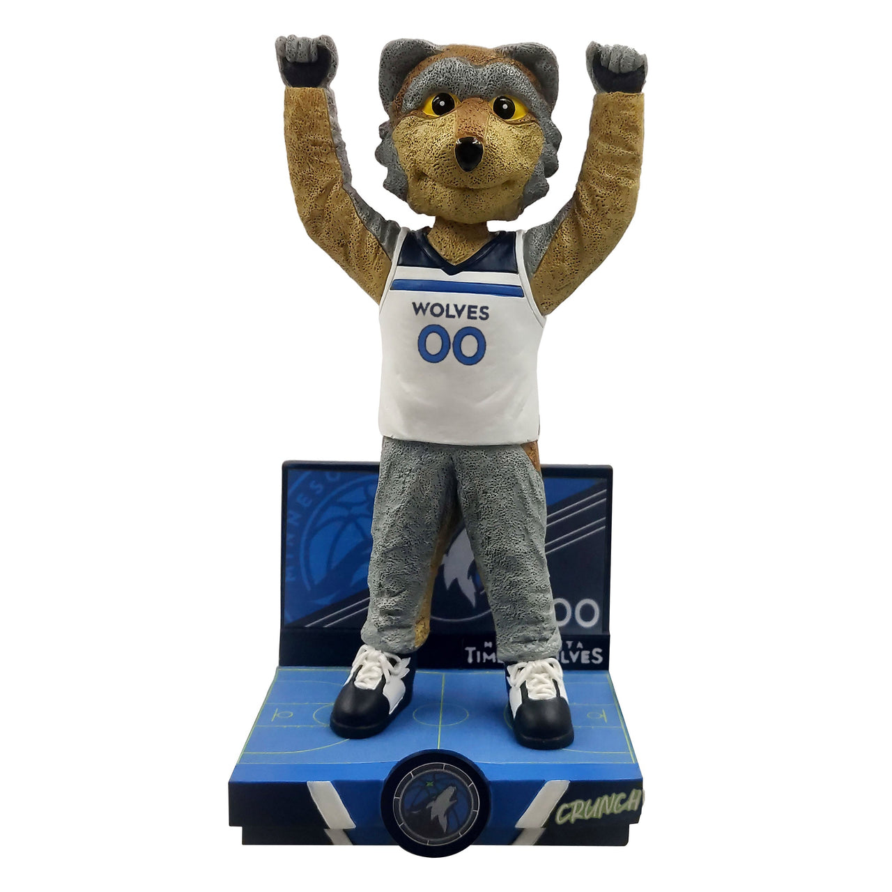 Crunch The Wolf Minnesota Timberwolves Highlight Series Bobblehead NBA
