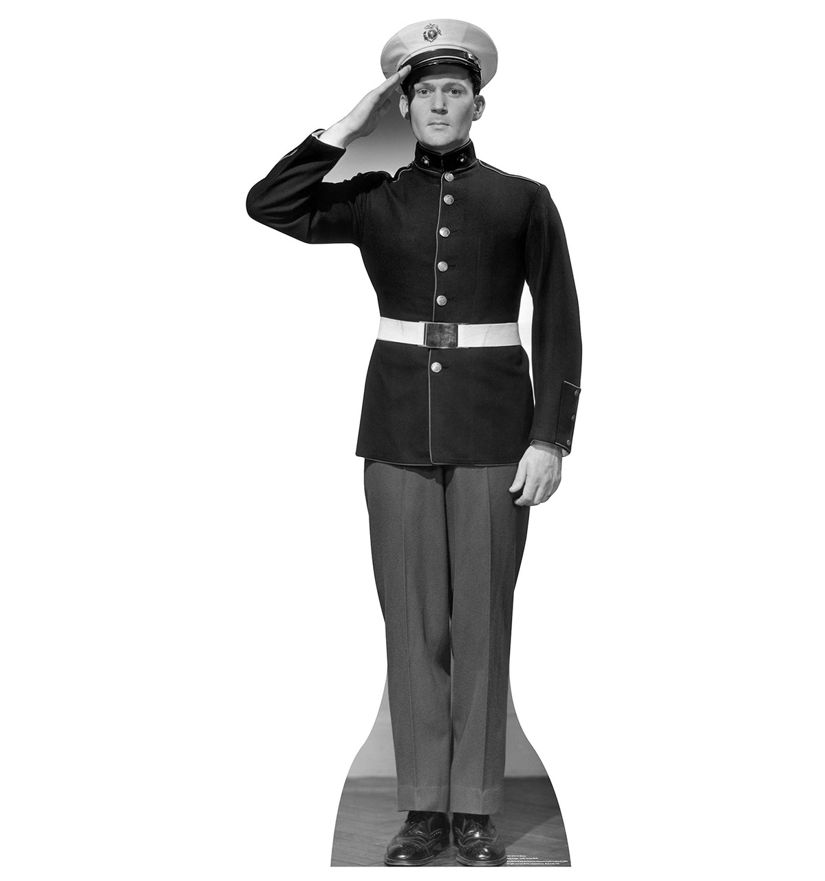WWII US Marine Cardboard Cutout