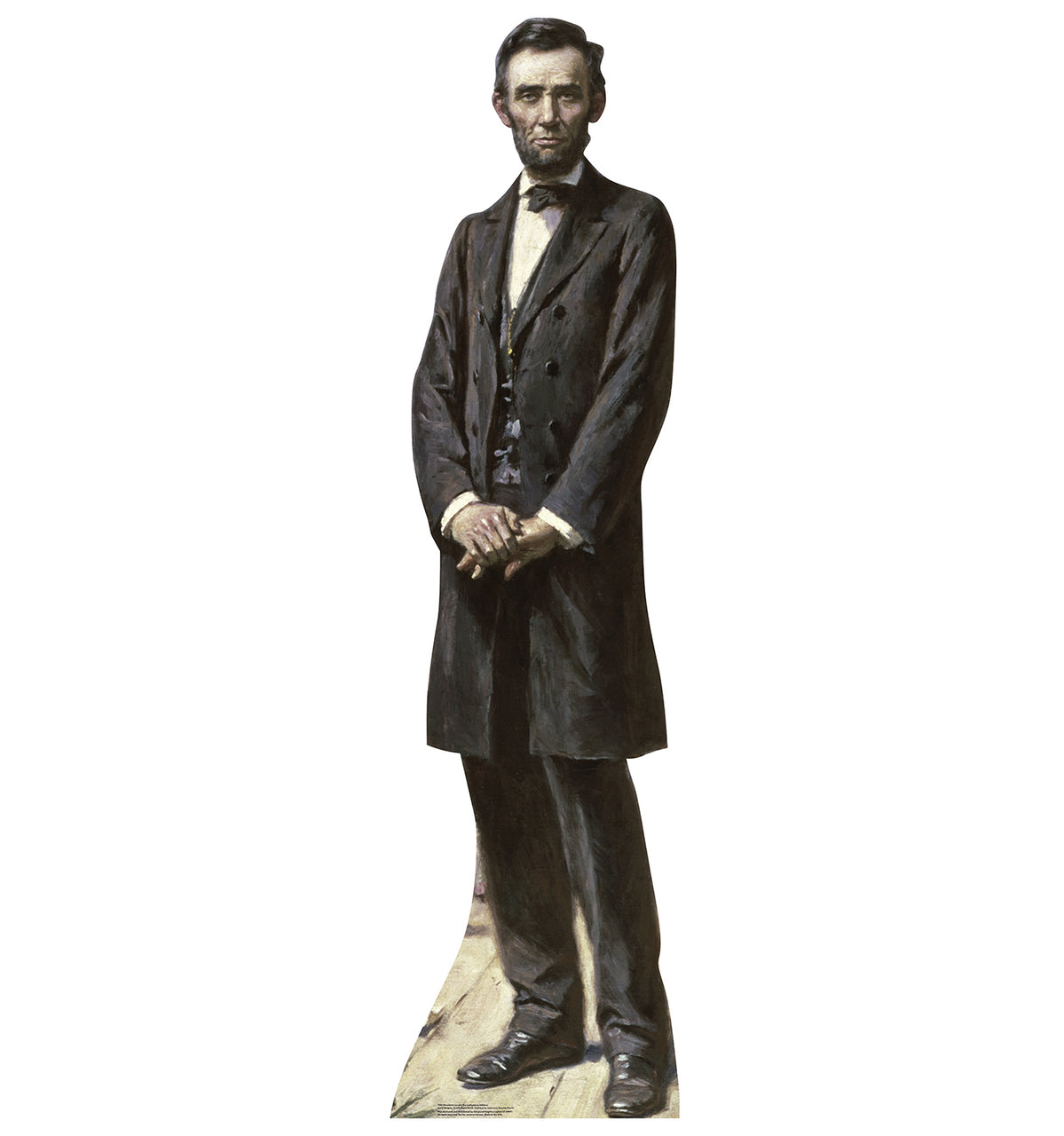 President Lincoln The Gettysburg Address - Cardboard Cutout 1965