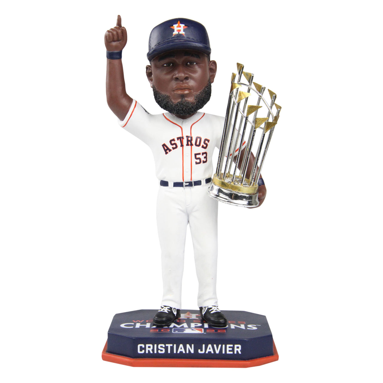 Cristian Javier Houston Astros 2022 World Series Champions Bobblehead Baseball