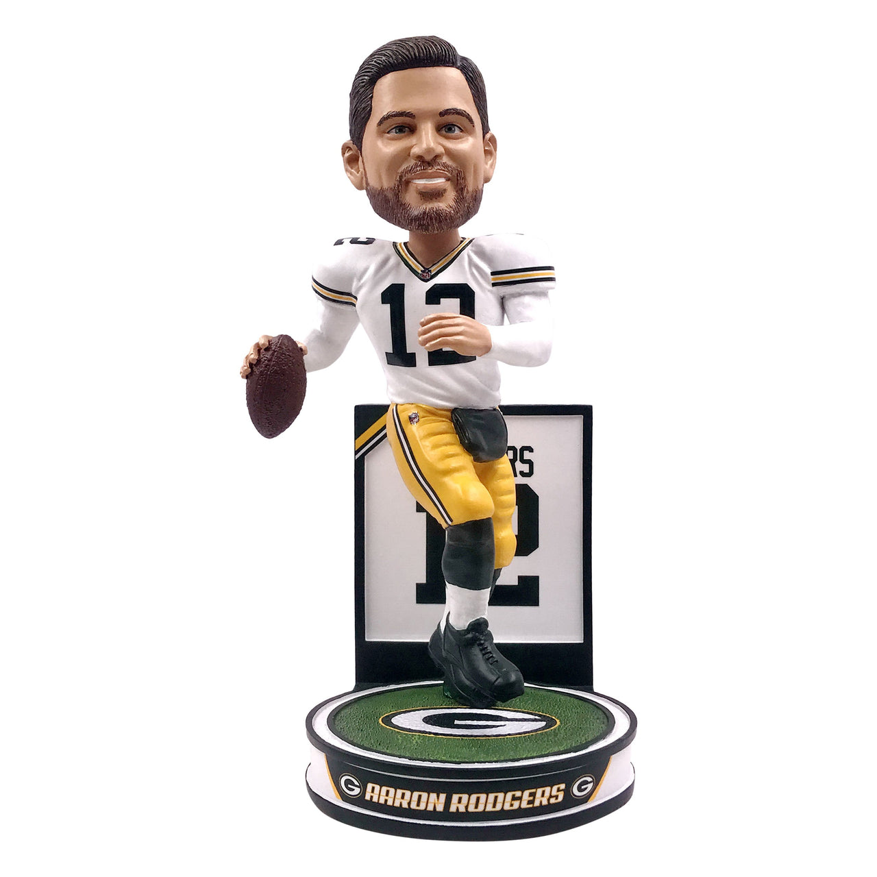 Aaron Rodgers Green Bay Packers Hero Series Bobblehead NFL Football