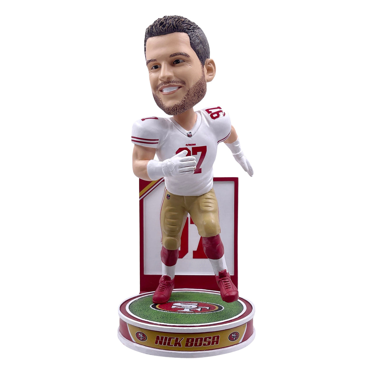 Nick Bosa San Francisco 49ers Hero Series Bobblehead NFL Football