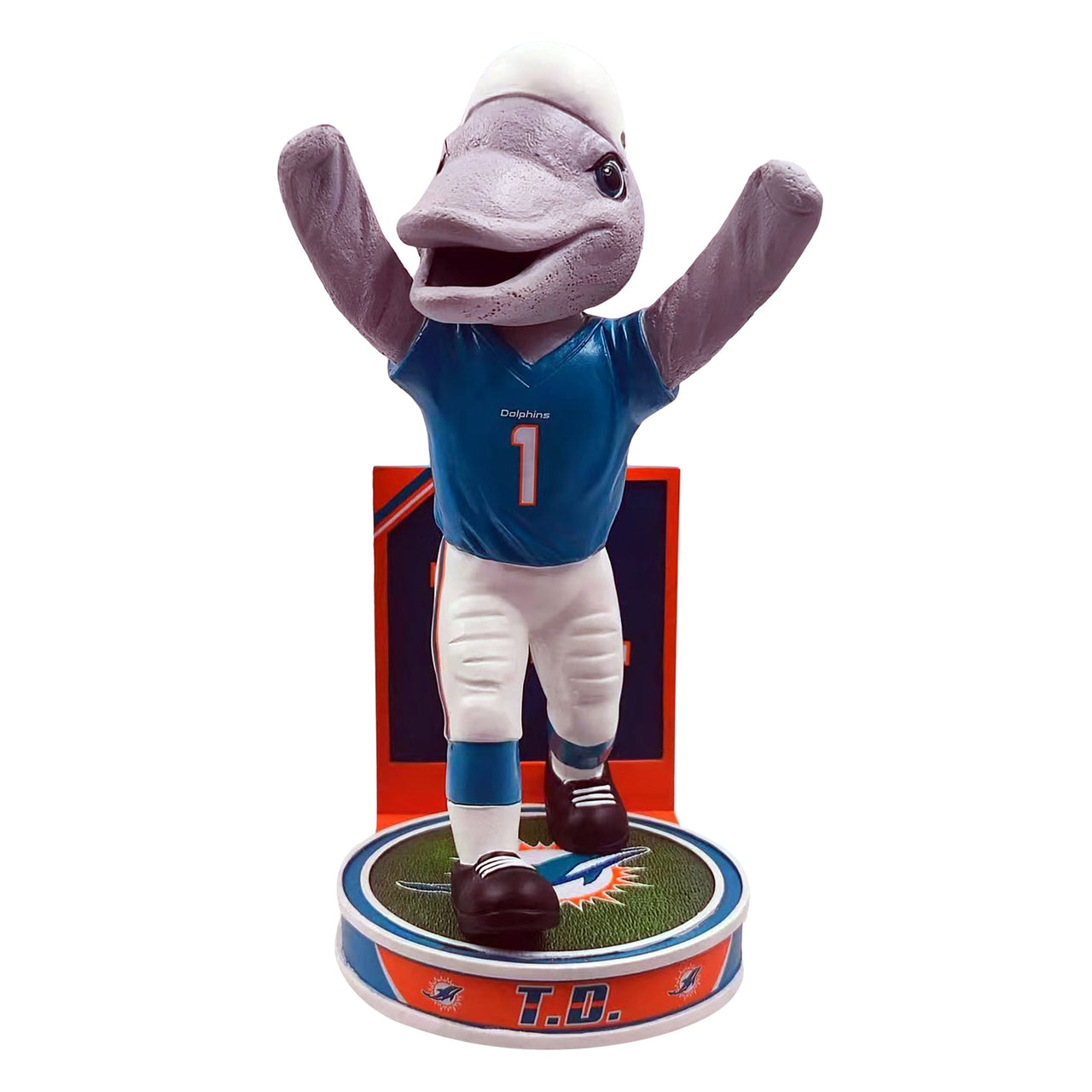 T.D. Miami Dolphins Hero Series Bobblehead NFL Football