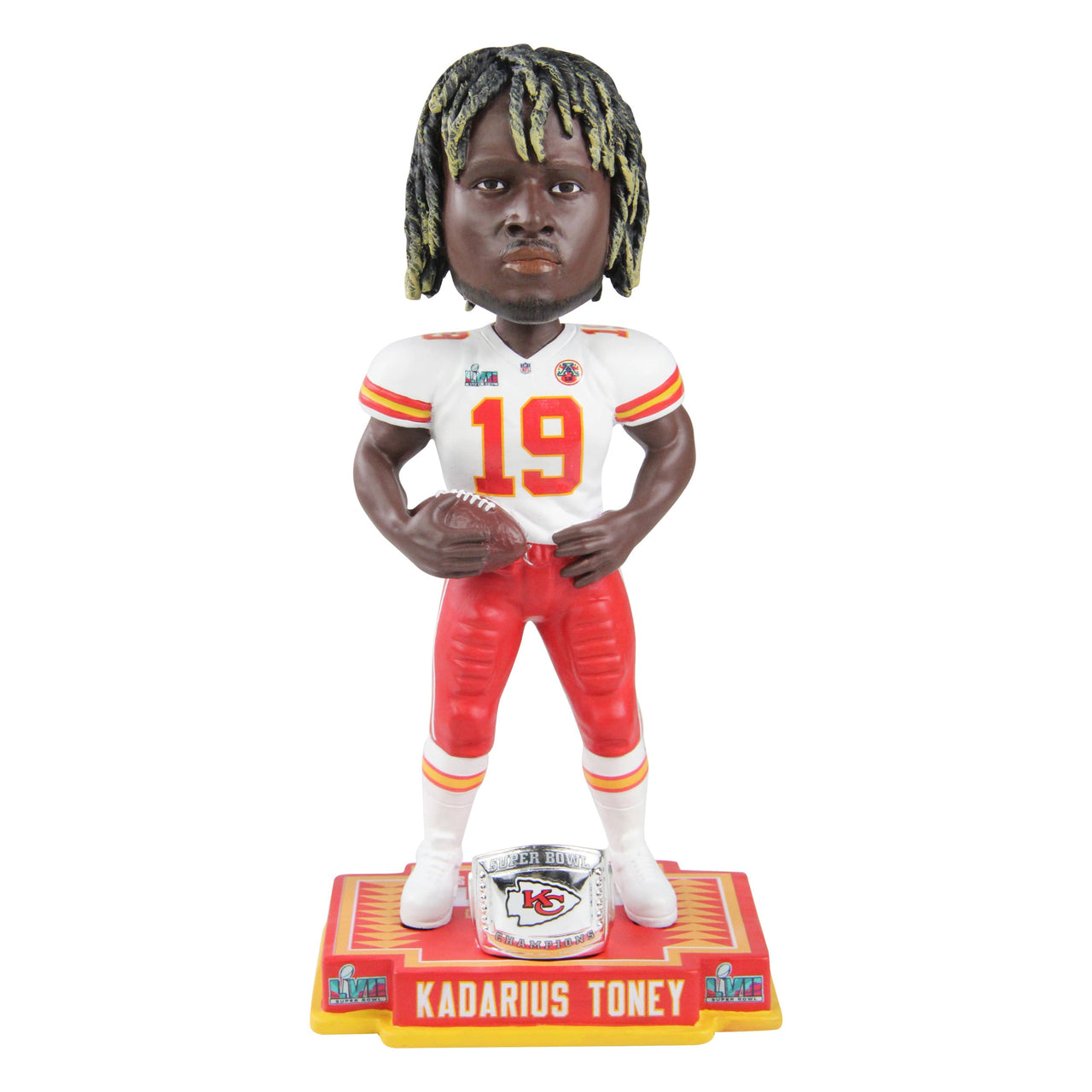 Kadarius Toney Kansas City Chiefs Super Bowl LVII Champions Bobblehead NFL